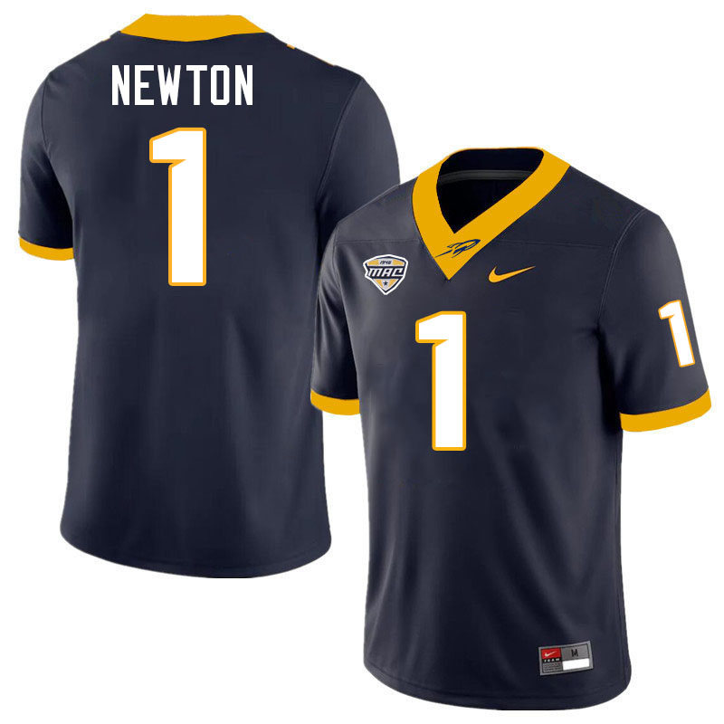 Jerjuan Newton Toledo Jersey,Toledo Rockets #1 Jerjuan Newton Jersey Youth College-Navy